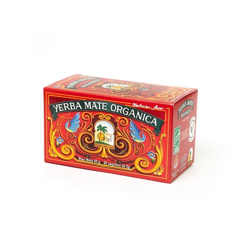 [HIERB027] Hierbas Del Oasis - Mate Cocido Orgánico 25 Saquitos