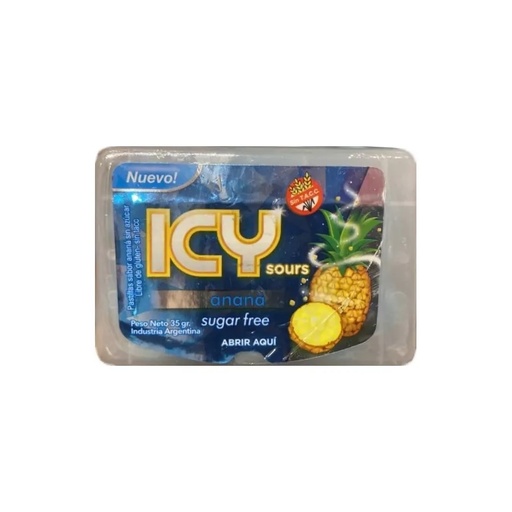 [ICYMI007] ICY Mints - Pastillas sin azúcar ananá ( display 6 unidades)