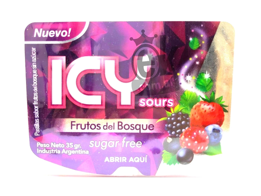 [ICYMI009] ICY Mints - Pastillas sin azúcar frutos del bosque (display 6 unidades)