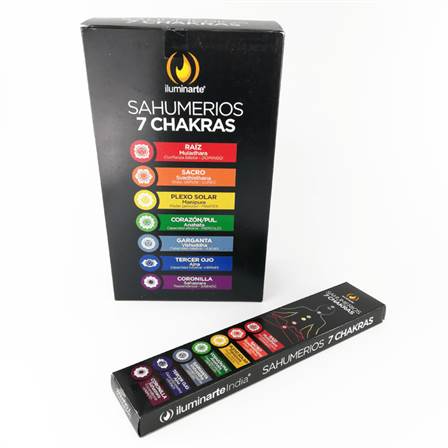[ILUMI015] Iluminarte - Sahumerio 7 chackras