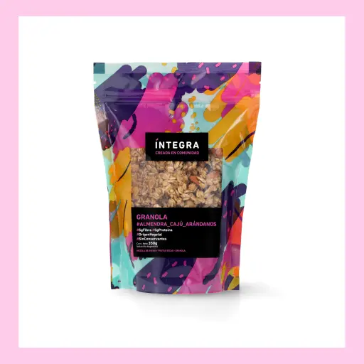 [INTEG043] Integra - Granola almendras, caju y arandanos (1Kg)