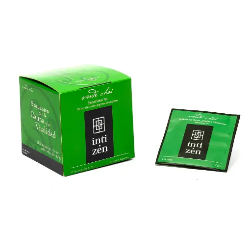 Intizen - Te Verde Chai (15 saquitos x unidad) x30g