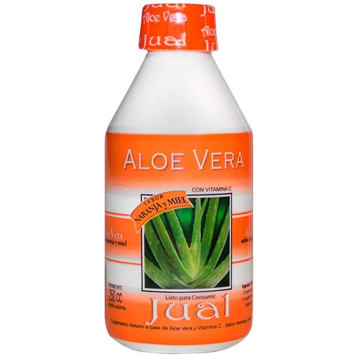 [JUAL001] Jual - Jugo de Aloe Vera bebible sabor naranja (250cc)