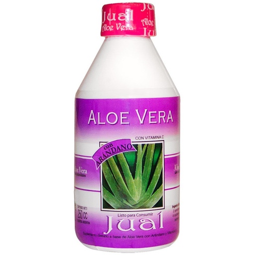[JUAL003] Jual - Jugo de aloe bebible con arándanos (250cc)