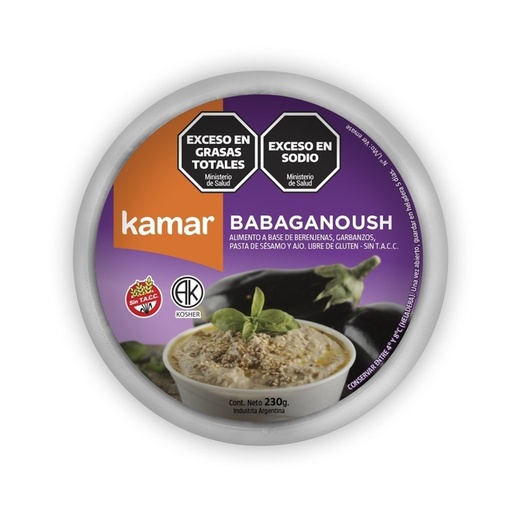 [KAMAR001] Kamar - Babaganush (230gr)