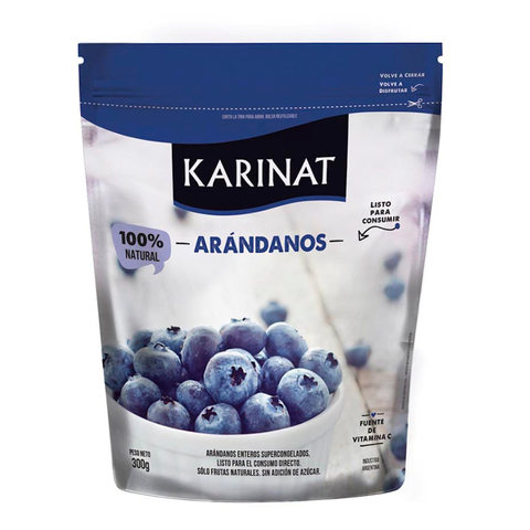[KARIN011] Karinat - Frutas congeladas arándanos (300gr)