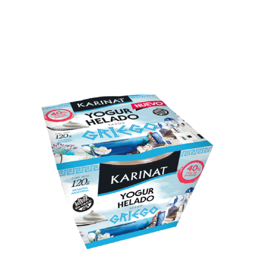 [KARIN032] Karinat - Yogurt helado griego (120gr)