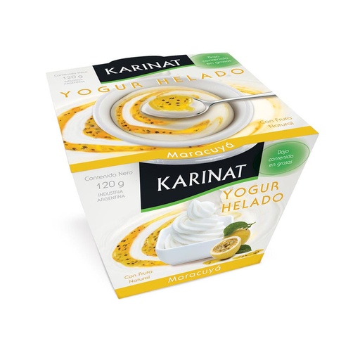 [KARIN034] Karinat - Yogurt helado maracuyá (120gr)