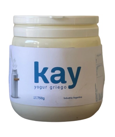[KAY008] Kay - Yogurt griego (pote 750gr)