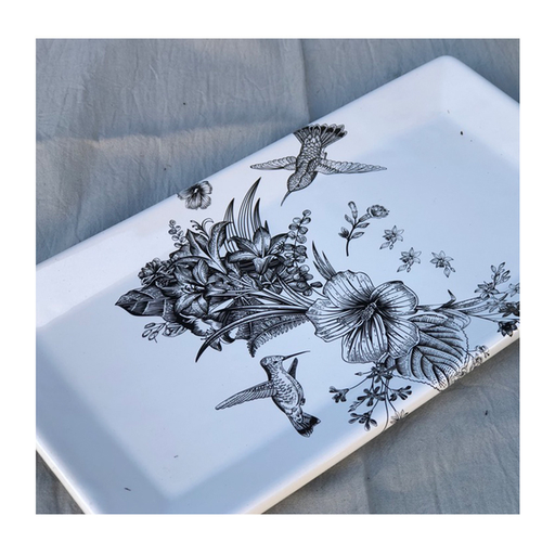 Koken - Botanic fuente rectangular 25 x 15