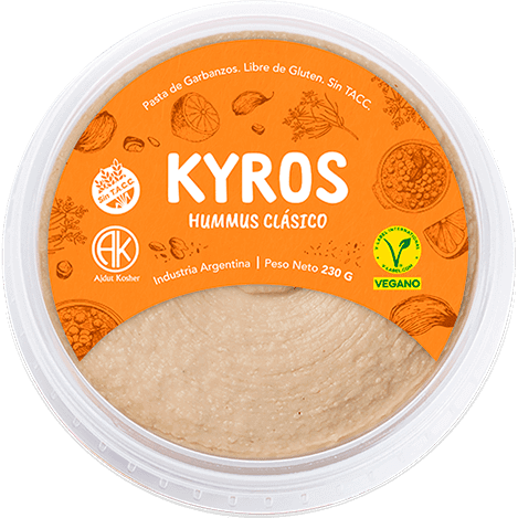 [KYROS001] Kyros - Kyros hummus clásico (230gr)