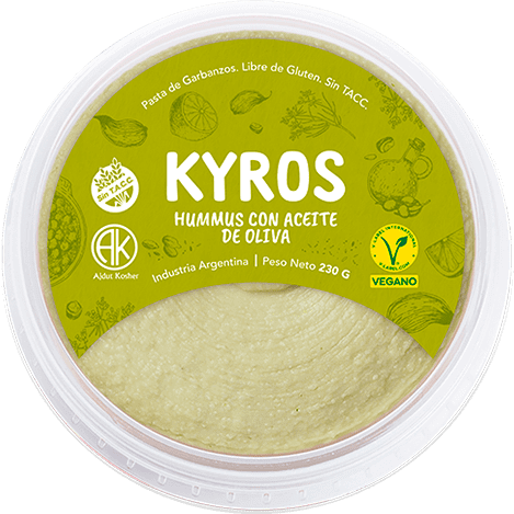 Kyros - Kyros hummus con aceite de oliva (230gr)