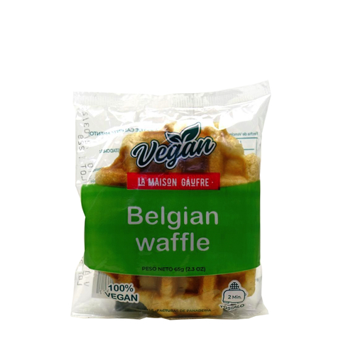 [LAMAI002] La Maison - Waffles belgas 100% vegano (65g)