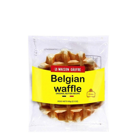[LAMAI001] La Maison - Waffles Belgas sabor Original (65g)