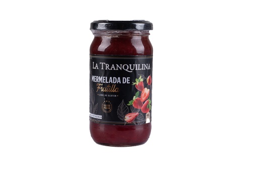 [LATRA039] La Tranquilina - Mermelada con azúcar orgánico sabor frutilla (400gr)