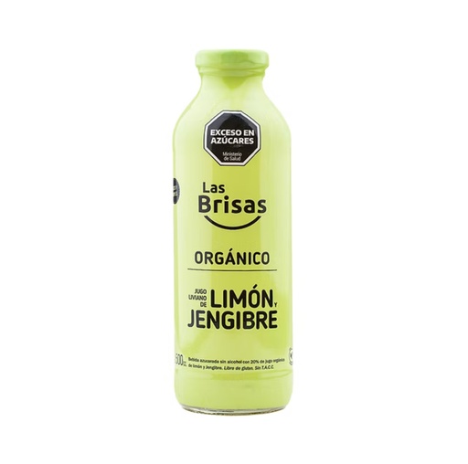 [LASBR022] Las Brisas - Jugo de fruta Limon con Jengibre 500 cc