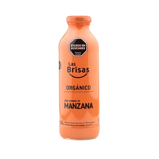 [LASBR019] Las Brisas - Jugo de Fruta Manzana 500 ml