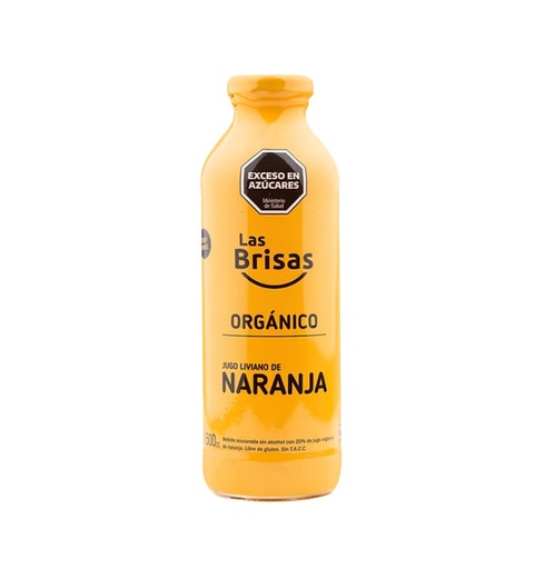 [LASBR021] Las Brisas - Jugo de Fruta Naranja 500 ml