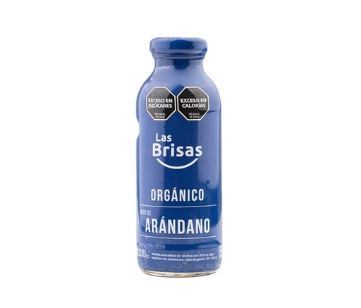 [LASBR003] Las Brisas - Jugo Orgánico Arándanos 330 ml