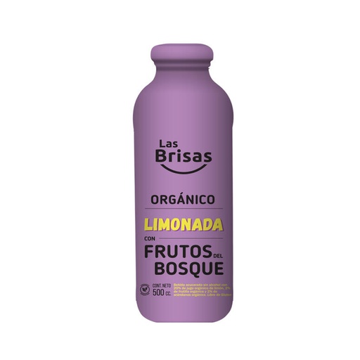 [LASBR025] Las Brisas - Limonada con Frutos del Bosque envase de vidrio 500 ml