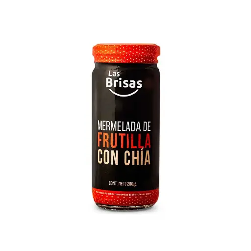 [LASBR042] Las Brisas - Mermelada de Frutilla con Chía 260 gr