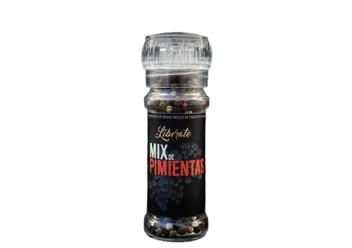 [LIBER002] Liberato - Molinillo mix de pimientas (50gr)
