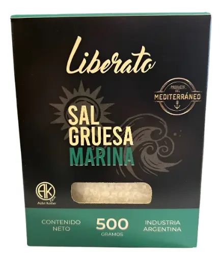 [LIBER013] Liberato - Sal Marina Gruesa (Caja de Cartón) 500 gr