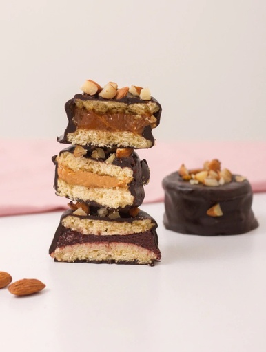 [MAMIK002] Mami Keto - Alfajor relleno frutos rojos (2 unidades)