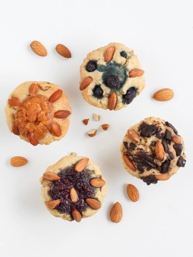 [MAMIK011] Mami Keto - Muffin rellenos con arandanos (3 unidades)