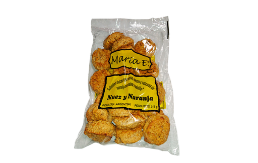 [MARIA003] Maria E - Galletitas Naranja y Limon 215 gr