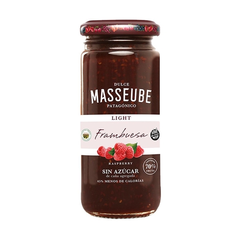 Masseube - Mermelada light de frambuesa (260gr)