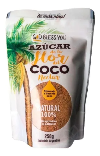 God Bless You - Azúcar de coco pack (250gr)