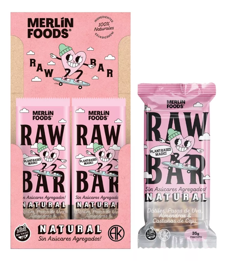 [MERLI003] Merlin Foods - Barrita Natural (caja x 14 unidades)