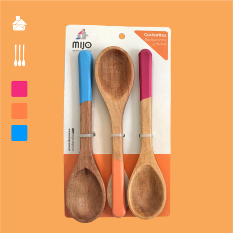 [MIJO019] Mijo - cucharitas x 3