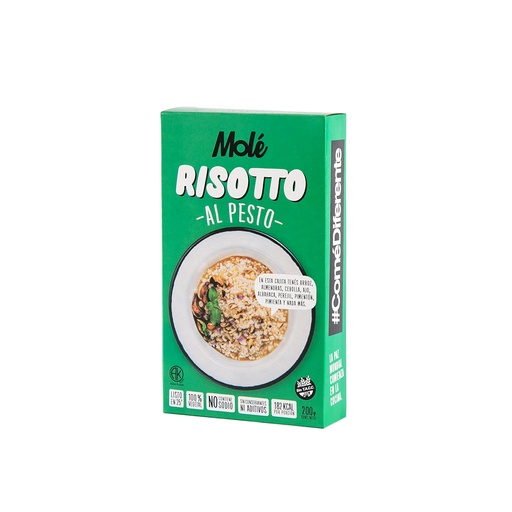 [MOLE012] Molé - Risotto al pesto (200gr)