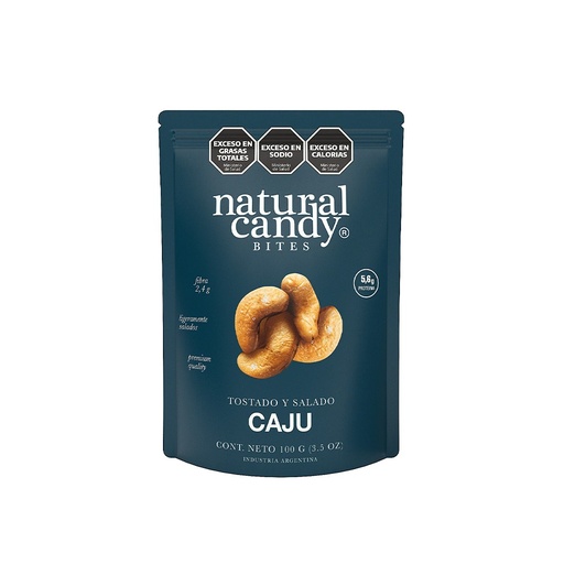 [NATUR010] Natural Candy - Cajú tostado y salado (100gr)