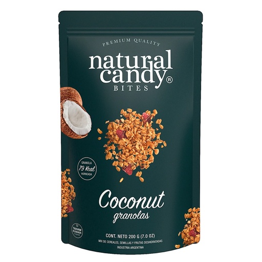 [NANDY018] Natural Candy - Granola coconut (200gr)