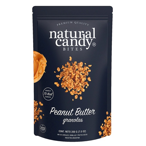 [NANDY019] Natural Candy - Granola peanut butter (200gr)