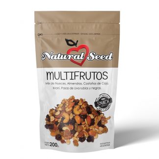 [NSEED007] Natural Seed - Multifrutos (Mix Frutos Secos y Desecados) 200 gr