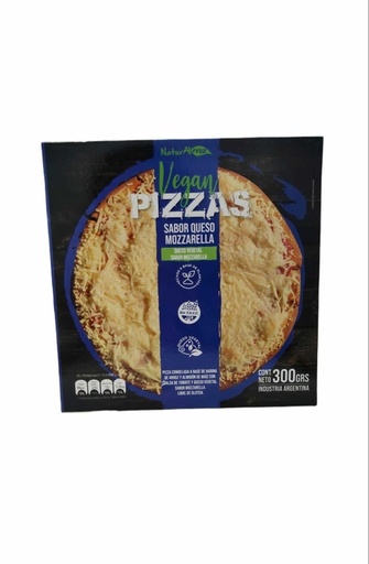 [NRROZ004] Naturalrroz - Pizza de muzzarella vegana con queso vegetal (360gr)