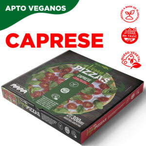 [NATUR066] Naturalrroz - Pizza vegana Capresse tomate y queso vegetal (480gr)