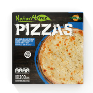 [NRROZ009] Naturalrroz - Pizzas de Arroz Mozzarella (390gr)