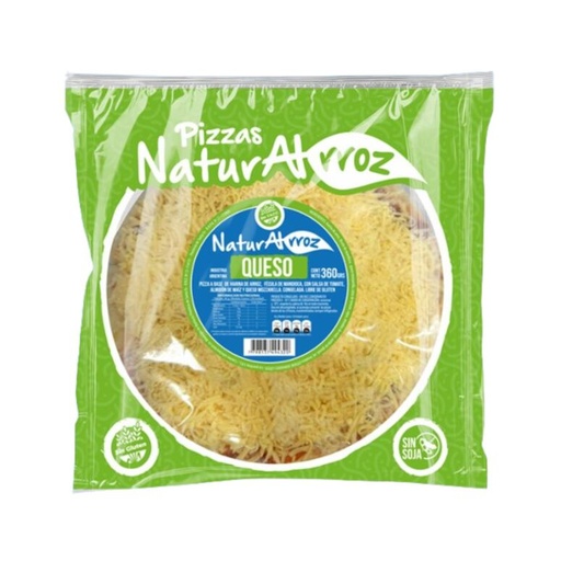 [NRROZ009] Naturalrroz - Pizzas de Arroz Mozzarella (390gr)