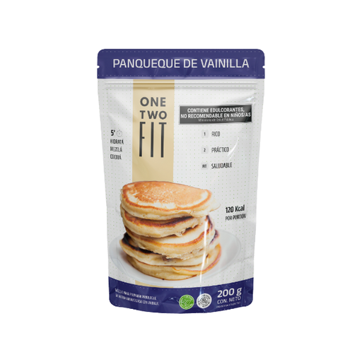 [ONETW011] One two fit - Premezcla pancakes sabor vainilla (200gr)