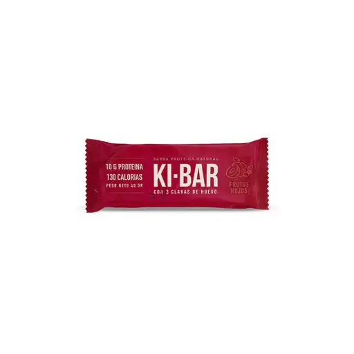 [KIBAR004] Kibar - Barrita proteica sabor Frutos Rojos (40gr)
