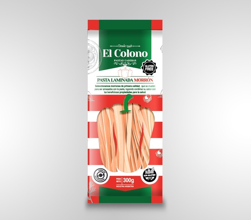 [ELCOL003] El colono - Pastas de morrón (300gr)