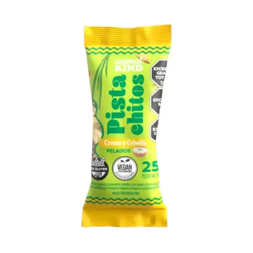 [ANIMA019] Animal Kind - Pistachitos Crema y Cebolla pelados (25g)