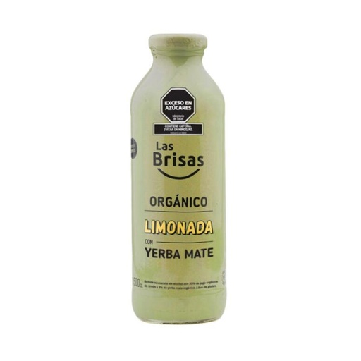 [LASBR030] Las Brisas - Limonada con Yerba Mate envase de vidrio 500 ml