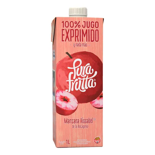 [PURAF012] Pura Frutta - Jugo natural sabor manzana kissabel (1lt)