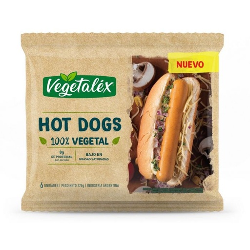 [VEGET001] Vegetalex - Salchichas veganas (225gr)